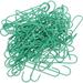 100pcs Green Christmas Ornament Hooks Xmas Ornament Hangers Metal Wire Hooks for Christmas Tree Party Balls Decoration 52mm