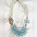 Anthropologie Jewelry | Bogo Anthropologie Jewel Tone Necklace | Color: Blue/Green | Size: Os
