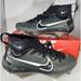 Nike Shoes | New Mens Nike Alpha Huarache Nxt Metal Baseball Cleats Dj6517-010 Black Sz 10.5 | Color: Black/White | Size: 10.5