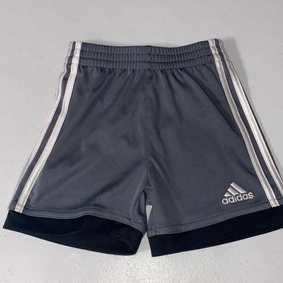 Adidas Bottoms | Adidas Baby Boy Gray Athletic Summer Basketball Shorts Size 12 Months | Color: Gray | Size: 12mb