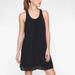 Athleta Dresses | Athleta Brookfield Perforated Athletic Black Racerback Dress Black Xxs | Color: Black | Size: Xxs