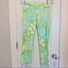 Lilly Pulitzer Pants & Jumpsuits | Nwot Lilly Pulitzer Capri Pants In Pastel Blue/White/Green In Women’s Size 4 | Color: Blue/Green | Size: 4