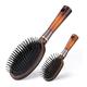 AVLUZ Fashion Resin Hair Brush, Air Cushion Comb Brushes and Small Comb, Detangling Anti Static Airbag Massage Comb, Adds Shine and Improves Hair Texture (Color : Round)