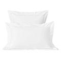 Pizuna 800 Thread Count Cotton Pillowcases Set Of 2 0Ff White, 100% Long Staple Cotton Pillow Covers Standard Smooth Pillowcases Cotton (2pack-Pillowcases)