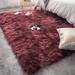 Red 84 x 60 x 0.1 in Area Rug - Everly Quinn Animal Print Rectangle 5' x 7' Area Rug in Wine | 84 H x 60 W x 0.1 D in | Wayfair