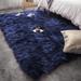 Blue/Navy 84 x 60 x 0.1 in Area Rug - Everly Quinn Palvinder Animal Print Rectangle 5' x 7' Area Rug in Navy Blue | 84 H x 60 W x 0.1 D in | Wayfair