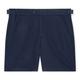 Men's Slim Fit Linen Shorts - Blue Medium Saint Perry