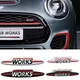 Autocollants de voiture avec emblème insigne pour Mini Cooper S John Cooper nous-mêmes R50 R52