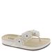 Cliffs By White Mountain Hot Spot - Womens 8 White Sandal Medium