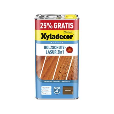Xyladecor - Holzschutzlasur 2in1 Aussen, 5 Liter, Farbton Nussbaum Image