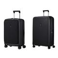 Samsonite Neopulse - Spinner S, Handgepäck, 55 cm, 42 L, Grau (Matt Graphite)+Spinner L, Koffer, 75 cm, 94 L, Grau (Matt Graphite)