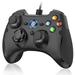 Wired Gaming Controller PC Game Controller Joystick with Dual-Vibration Turbo and Trigger Buttons for Windows