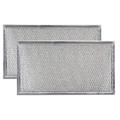 Filter Everything Replacement Filters Compatible With Whirlpool8206229ARP Aluminum Filters - 5-7/8 x 10-5/8 x 3/32 - 2 Pack