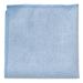 Rubbermaid Commercial 1820583 16 in. x 16 in. Microfiber Cleaning Cloths - Blue (24/Pack)