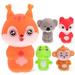 5Pcs Finger Puppets Kids Finger Toy Animals Finger Puppets Funny Finger Puppets Party Favors