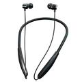 Randolph Neck Hanging Bluetooth Headphones Bluetooth 5.0 Wireless Sports Noise Cancelling Headphones With Mic For Fitness Running Compatible With Android And Ios Phones