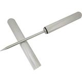 Ice Needle 1 Pcs Ice Pick Tea Knife Aluminum Alloy Knife Safety Cover Ice Tool Ice Picks for Breaking Ice Kitchen Tool for Restaurant Bar Home (Silver)