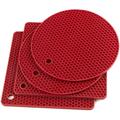 Silicone Trivet Mats Pot Holder Hot Pads Plate Holder Gripper Pad Garlic Peeler Drying Mat Coasters