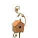 Metal Bird House With Pole Large Bird Houses For Courtyard Backyard Patio Outdoor Garden Decor Resting Place For Birds Hummingbird House