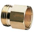 Nelson Brass Pipe to Hose Connector Fitting | Female 3/4 Pipe Thread x Male 3/4 Hose Thread