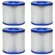 D-Type for Summer Waves P57100102 Swimming Pool Pump Filter Cartridge 1 /2 / 4 PACK