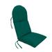 Mainstays Solid Outdoor Adirondack Chair Cushion Teal 18 x 50