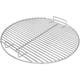 Bbq Shiny Nickel Plated Steel Cooking Grid For Weber Charcoal Grills Jom Barbecue Grill Smokey Mountain Cooker Smoker Bar-B-Kettle 17.5 A