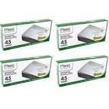 Mead #10 Envelopes Security Press-it Seal-it 4-1/8 X 9-1/2 White 45 Per Box (75026) - 4 Pack