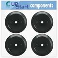 4-Pack 532195945 Spindle Pulley Replacement for Husqvarna 532195945 - Compatible with 195945 197473 Mandrel Pulley