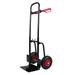 Manual Truck Steel Trolley Collapsible Carts with Double Handles & 10 Rubber Wheels Heavy Platform Truck for Moving Warehouse Garden Grocery 18.90 L*17.13 â€™W*47.20 H Black
