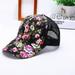 Midsumdr Sun Hat Baseball Cap for Men and Women New Flower printing Sun Protection All-match Baseball Cap Golf Hat Summer Beach Hat