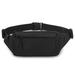 Fanny Pack Waist Bag: Runner Small Hip Pouch Bum Bag Running Fannie Pack Phanny Fannypack Waistpack Bumbag Beltbag Sport Slim Fashionable for Jogging Hiking Woman Manï¼Œblack