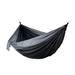 Outdoor Camp Hammock double hammocks 2 person swing heavy duty ourdoor parachute hammock double with straps backpacking hiking traveling hanging bed portable backyard hammock for trees