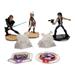 Disney Toys | Disney Infinity Star Wars Character Lot (7) Mace Windu Ahsoka Tano Han Solo | Color: Tan | Size: Varies