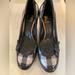 Burberry Shoes | Burberry Heels Low Heel Good Condition | Color: Brown/Cream | Size: 37 1/2