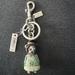 Coach Accessories | Coach X Disney - Princess Tiana Charm Keychain | Color: Green/Silver | Size: Os