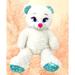 Disney Toys | Build A Bear Disney Bear Plush Frozen Elsa White Sparkle Stuffed Animal Toy 16" | Color: White | Size: Medium (14-24 In)