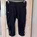 Athleta Other | Athleta Size Small Workout Capris With Pockets | Color: Black | Size: Small