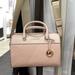 Michael Kors Bags | Michael Kors Med Duffel Travel - Leather/Coated Dark Powder Blush Md Duffle Nwt | Color: Gold/Pink | Size: Medium