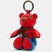 Coach Accessories | Coach X Marvel Spider Man Collectible Stuffed Bear Bag Charm Keychain New W Tags | Color: Blue/Red | Size: Os