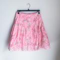 Lilly Pulitzer Skirts | Lilly Pulitzer Midi Pulitzer Prize Skirt | Color: Green/Pink | Size: 4