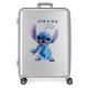 Disney Stitch, Children's Suitcase, Cabin Suitcase, Medium Suitcases, Set of Hard Case ABS Side Combination Lock 28.4L 2 kg 4 Double Wheels Hand Luggage by Joumma Bags, 100, Maleta mediana, Medium