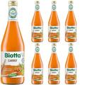 Biotta Organic Carrot Juice| Organic | Rich in Vitamin A which Contributes to the Maintenance of Normal Vision | Source of other Plant-based Nutrients | Not from Concentrate | 500ml - Pack of 6