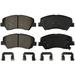 2012-2017 Hyundai Accent Front Brake Pad Set - Detroit Axle