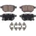 2011-2016 Scion tC Rear Brake Pad Set - Detroit Axle