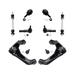 2007 GMC Sierra 1500 HD Classic Front Control Arm Ball Joint Tie Rod and Sway Bar Link Kit - Detroit Axle