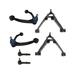 2007-2013 Cadillac Escalade EXT Front Control Arm and Tie Rod End Kit - Detroit Axle