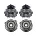 2012-2017 Toyota Prius V Wheel Hub and Bearing Kit - TRQ BHA32984