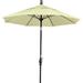 Joss & Main Brent 7.5' Market Umbrella Metal in White/Brown | Wayfair 4400FDD7561342C69FB474E2BFF465B2