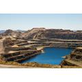 Millwood Pines Riotinto Mines - Wrapped Canvas Photograph Canvas in Blue/Green | 8 H x 12 W x 1.25 D in | Wayfair C8567A17C58F4E8B9C20B2457921C048